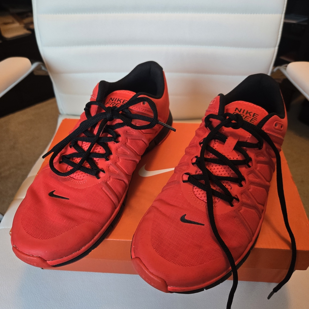 Nike Red Athletic Shoes